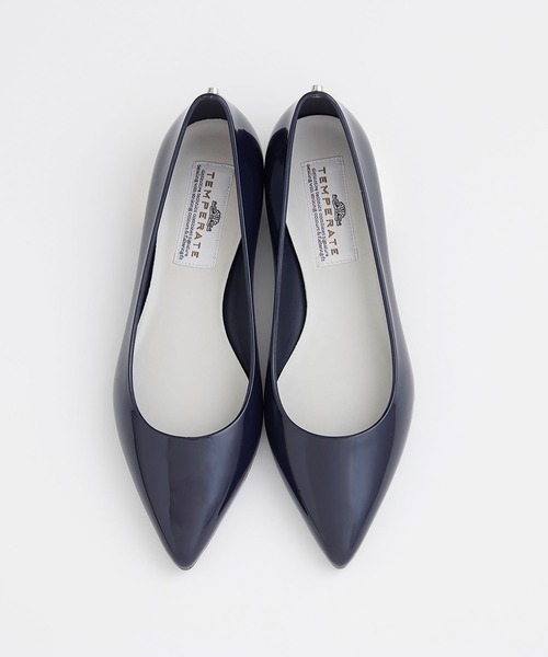 TEMPERATE（テンパレイト）の「TEMPERATE / テンパレイト STELLA SLV（レインシューズ・レディース・ベージュ系/ネイビー/ブラック・36/37/38/39/40/41）」の7枚目の写真