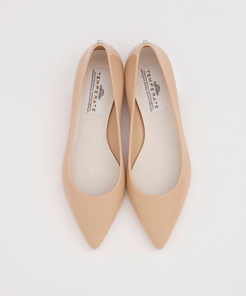 TEMPERATE（テンパレイト）の「TEMPERATE / テンパレイト STELLA SLV（レインシューズ・レディース・ベージュ系/ネイビー/ブラック・36/37/38/39/40/41）」の9枚目の写真