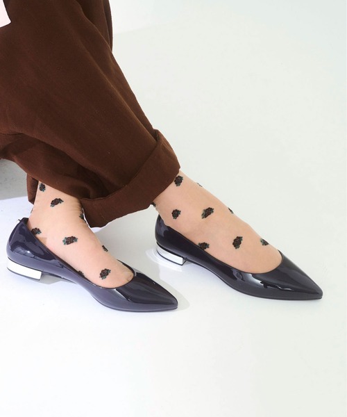 TEMPERATE（テンパレイト）の「TEMPERATE / テンパレイト STELLA SLV（レインシューズ・レディース・ベージュ系/ネイビー/ブラック・36/37/38/39/40/41）」の14枚目の写真