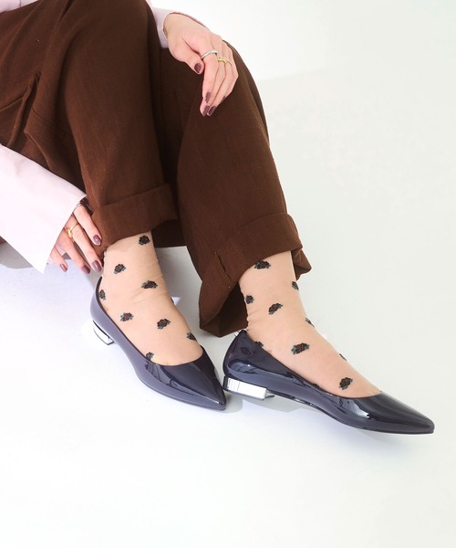 TEMPERATE（テンパレイト）の「TEMPERATE / テンパレイト STELLA SLV（レインシューズ・レディース・ベージュ系/ネイビー/ブラック・36/37/38/39/40/41）」の15枚目の写真