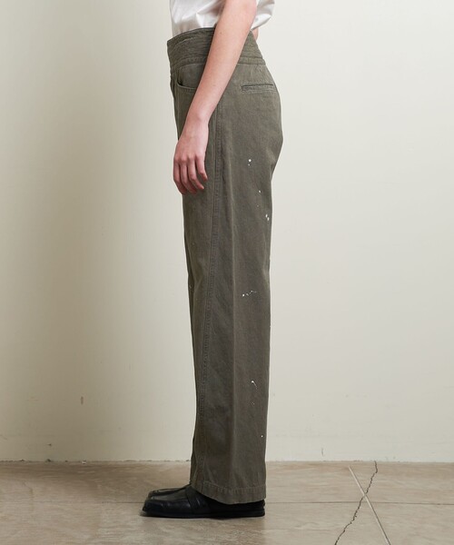 ATTISESSION（アティセッション）の「＜ATTISESSION＞ペイント パンツ（その他パンツ・レディース・パープル/オリーブ・38/36）」の7枚目の写真