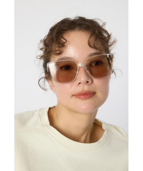 RODEO CROWNS WIDE BOWL（ロデオクラウンズワイドボウル）の「オーバーフレーム アイウェア（サングラス・レディース・ブラック/ブラウン/ピンク/クリア・FREE）」の4枚目の写真