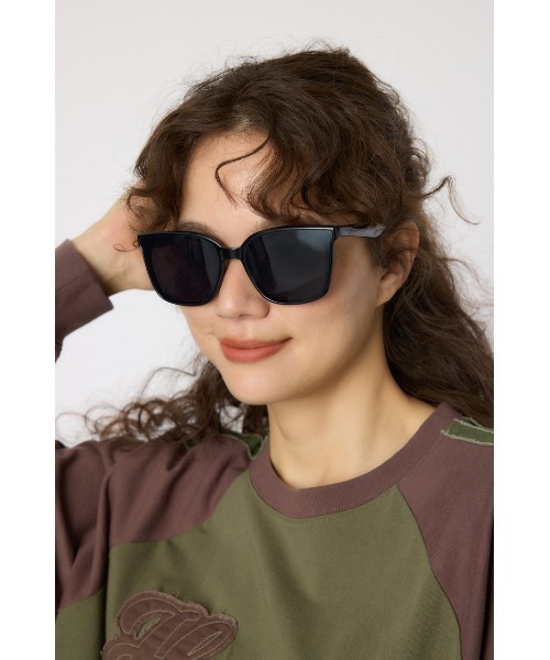 RODEO CROWNS WIDE BOWL（ロデオクラウンズワイドボウル）の「オーバーフレーム アイウェア（サングラス・レディース・ブラック/ブラウン/ピンク/クリア・FREE）」の13枚目の写真