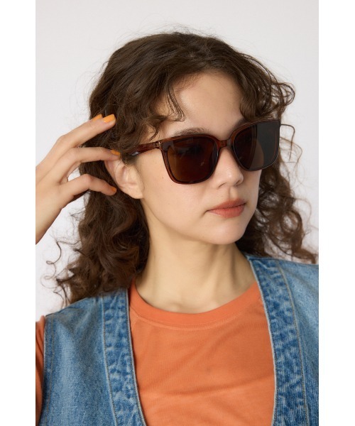 RODEO CROWNS WIDE BOWL（ロデオクラウンズワイドボウル）の「オーバーフレーム アイウェア（サングラス・レディース・ブラック/ブラウン/ピンク/クリア・FREE）」の5枚目の写真