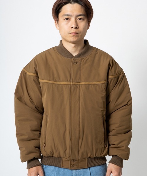 430(フォーサーティ)の「mj10713- CS LINE JACKET ショートジャケット(ブルゾン・メンズ・ベージュ/ブラック/カーキ・0/1/2/3)」の5枚目の写真