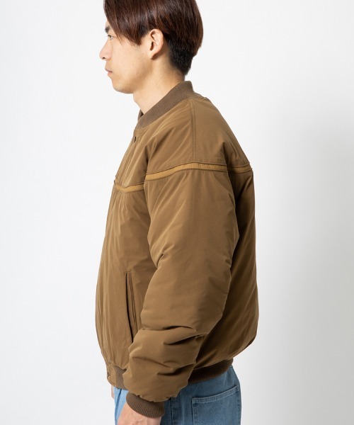 430(フォーサーティ)の「mj10713- CS LINE JACKET ショートジャケット(ブルゾン・メンズ・ベージュ/ブラック/カーキ・0/1/2/3)」の6枚目の写真