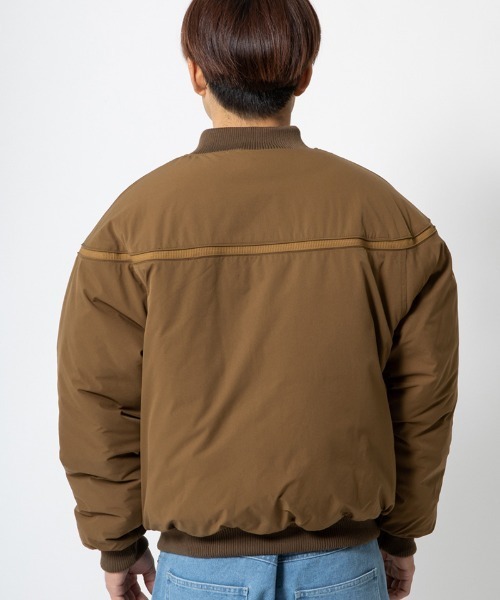 430(フォーサーティ)の「mj10713- CS LINE JACKET ショートジャケット(ブルゾン・メンズ・ベージュ/ブラック/カーキ・0/1/2/3)」の7枚目の写真