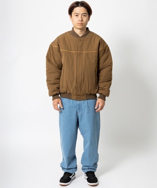 430(フォーサーティ)の「mj10713- CS LINE JACKET ショートジャケット(ブルゾン・メンズ・ベージュ/ブラック/カーキ・0/1/2/3)」の8枚目の写真