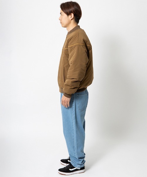 430(フォーサーティ)の「mj10713- CS LINE JACKET ショートジャケット(ブルゾン・メンズ・ベージュ/ブラック/カーキ・0/1/2/3)」の9枚目の写真
