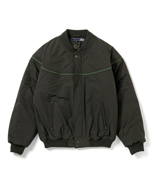 430(フォーサーティ)の「mj10713- CS LINE JACKET ショートジャケット(ブルゾン・メンズ・ベージュ/ブラック/カーキ・0/1/2/3)」の11枚目の写真