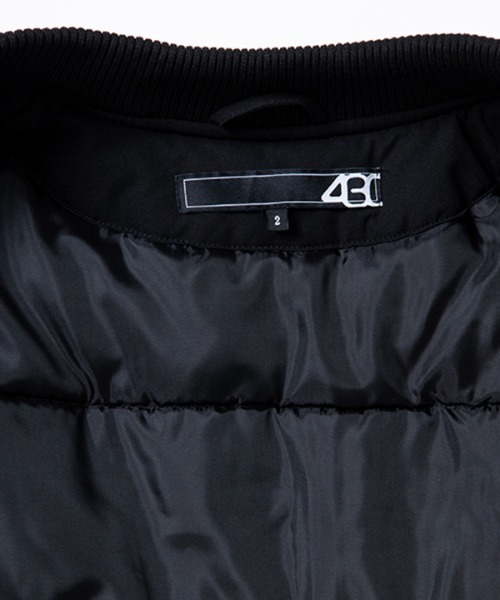430(フォーサーティ)の「mj10713- CS LINE JACKET ショートジャケット(ブルゾン・メンズ・ベージュ/ブラック/カーキ・0/1/2/3)」の21枚目の写真