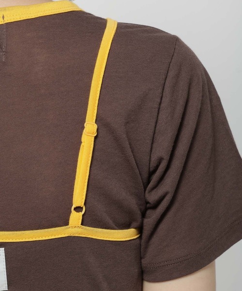 niko and...（ニコアンド）の「【WILLIAM B.ELIOTT】シアーレイヤードプルオーバー（Tシャツ/カットソー・レディース・オフホワイト/ブラウン・MEDIUM/LARGE）」の17枚目の写真