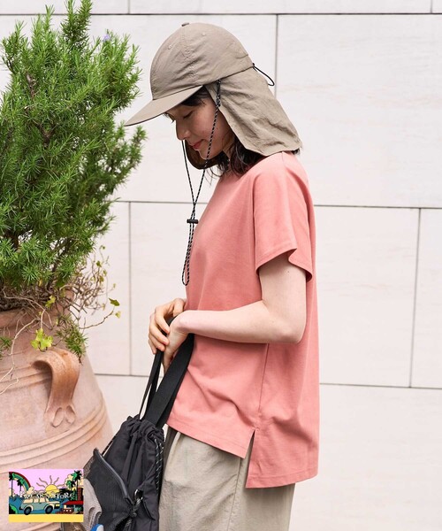 FREAK'S STORE(フリークスストア)の「【Beach & Festival】速乾・UVカットTシャツ 撥水パンツ セットアップ(その他パンツ・レディース・ベージュ/ブラック・フリ-)」の11枚目の写真