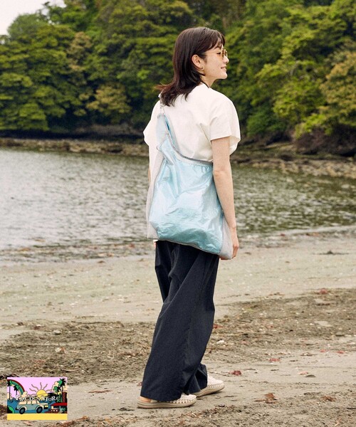 FREAK'S STORE(フリークスストア)の「【Beach & Festival】速乾・UVカットTシャツ 撥水パンツ セットアップ(その他パンツ・レディース・ベージュ/ブラック・フリ-)」の22枚目の写真
