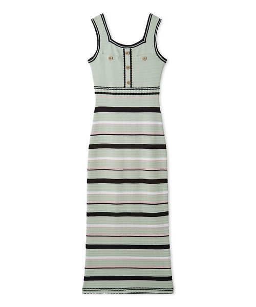LILY BROWN×MARY QUANT】デイジーボタンノースリーブニット