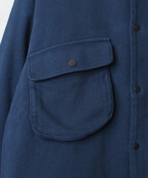 KATO`（カトー）の「【KATO'/カトー】222 キルティング コマサーモ コーチングJKT KS2232831（ブルゾン・メンズ・オリーブ/ブルー・MEDIUM/SMALL/LARGE）」の6枚目の写真