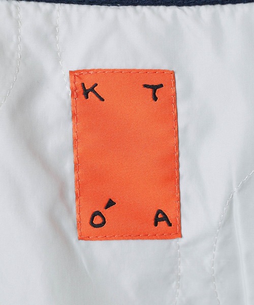 KATO`（カトー）の「【KATO'/カトー】222 キルティング コマサーモ コーチングJKT KS2232831（ブルゾン・メンズ・オリーブ/ブルー・MEDIUM/SMALL/LARGE）」の14枚目の写真