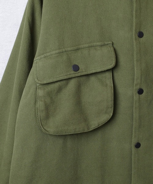 KATO`（カトー）の「【KATO'/カトー】222 キルティング コマサーモ コーチングJKT KS2232831（ブルゾン・メンズ・オリーブ/ブルー・MEDIUM/SMALL/LARGE）」の20枚目の写真