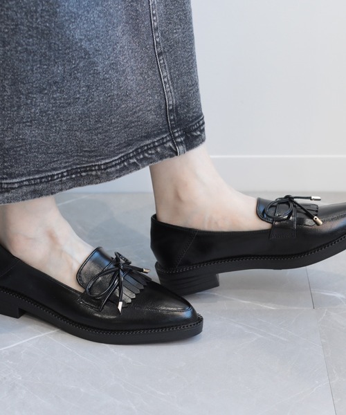 shoes365(シューズスリーシックスファイヴ)の「シューズ(その他シューズ・レディース・ブラック・24.0cm)」の5枚目の写真