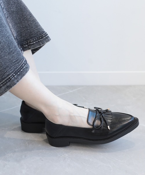 shoes365(シューズスリーシックスファイヴ)の「シューズ(その他シューズ・レディース・ブラック・24.0cm)」の8枚目の写真