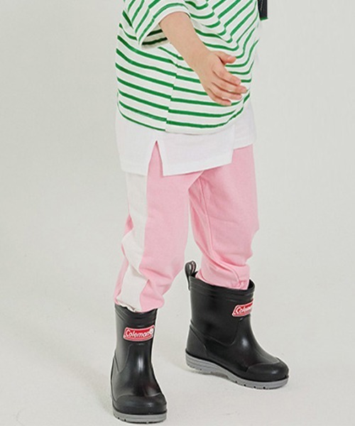 unifriend（ユニフレンド）の「韓国子供服ウェイ・ジョガー・パンツ（スウェットパンツ・キッズ・チャコール/パープル/イエロー/ピンク/カーキ・110/120/130/140）」の5枚目の写真