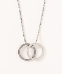 ginger and sprout（ジンジャーアンドスプラウト）の「2連リングネックレス（ネックレス）」