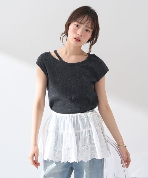 セール】エンブロイダリー刺繍ラップスカート（スカート