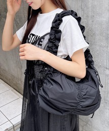 ギャザーショルダーバッグ