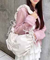 ギャザーショルダーバッグ