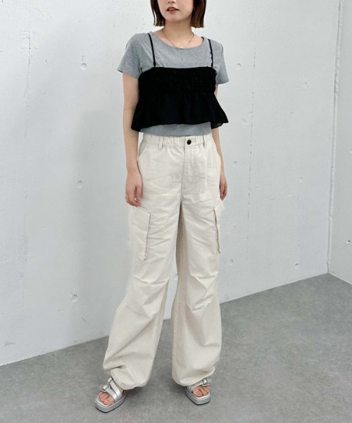 archives（アルシーヴ）の「シアーチェックドットビスチェ（その他トップス・レディース・ブルー/オフホワイト/ブラック・MEDIUM）」の10枚目の写真