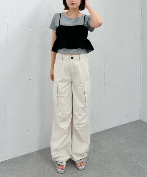 archives（アルシーヴ）の「シアーチェックドットビスチェ（その他トップス・レディース・ブルー/オフホワイト/ブラック・MEDIUM）」の9枚目の写真