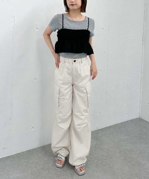 archives（アルシーヴ）の「シアーチェックドットビスチェ（その他トップス・レディース・ブルー/オフホワイト/ブラック・MEDIUM）」の8枚目の写真