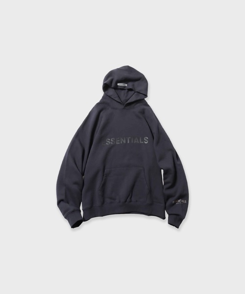 美品 essentialsエッセンシャルズ ロゴパーカー ブラック FOG ESSENTIALS パーカー ESSENTIALS/エッセンシャルズ FRONT
