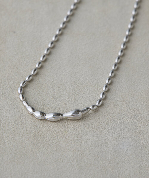 Jena espace merveilleux（ジェナ　エスパスメルヴェイユ）の「ランダムショートネックレス（リング・レディース・シルバー/ゴールド・FREE）」の6枚目の写真