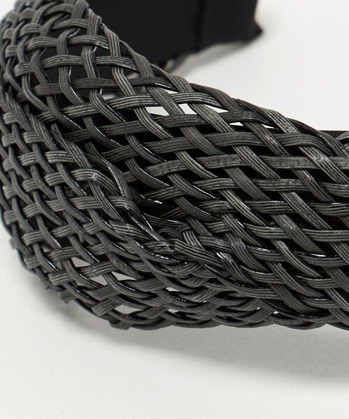 green label relaxing（グリーンレーベルリラクシング）の「クロス メッシュ シート カチューシャ（カチューシャ・レディース・ブラック/ナチュラル・FREE）」の16枚目の写真