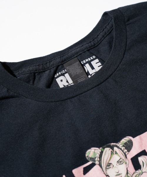 ジョジョの奇妙な冒険(ジョジョノキミョウナボウケン)の「THRIFTY LOOK / THRIFTY ANIME TEE "JOJO'S BIZARRE ADVENTURE" ジョジョの奇妙な冒険 空条承太郎 空条徐倫 アニメTシャツ ユーズド加工(Tシャツ/カットソー・メンズ・ブラック/ブラック系その他/ブラック系3/ブラック系2/その他1・LARGE/X-LARGE/XX-LARGE/MEDIUM)」の14枚目の写真