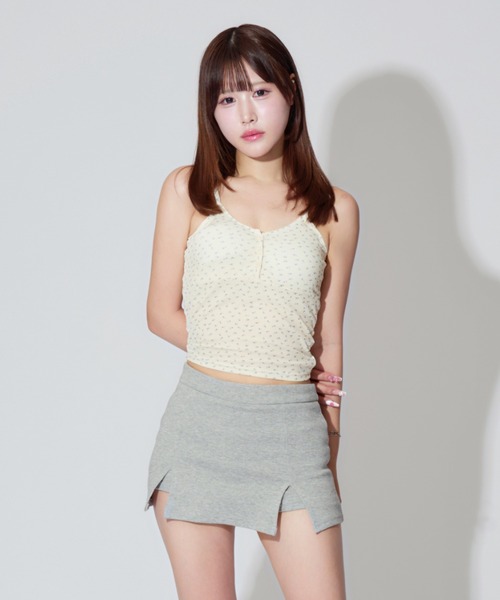 セール】Floral Camisole / 花柄キャミソール 小花柄 カップ付