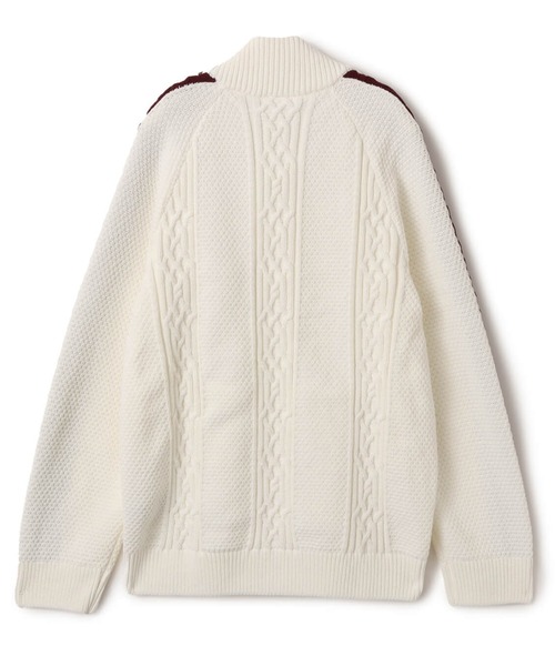 adidas（アディダス）の「adidas ARCHIVE KNIT TT / アディダス アーカイブ ニット トラック トップ（その他トップス・レディース・ホワイト・L/M/S）」の8枚目の写真