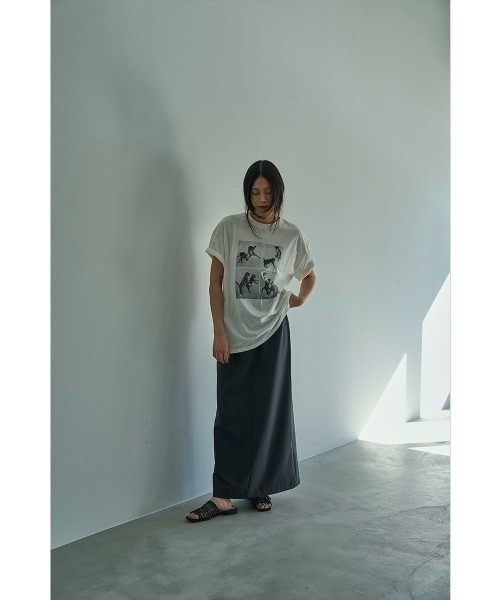 marjour（マージュール）の「CAT TEE（Tシャツ/カットソー・レディース・オフホワイト・M）」の4枚目の写真