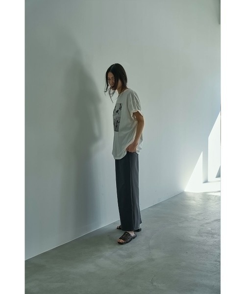 marjour（マージュール）の「CAT TEE（Tシャツ/カットソー・レディース・オフホワイト・M）」の7枚目の写真