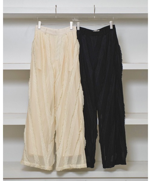 TODAYFUL（トゥデイフル）の「TODAYFUL Sheer Jacquard Trousers