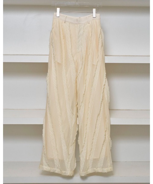 TODAYFUL（トゥデイフル）の「TODAYFUL Sheer Jacquard Trousers