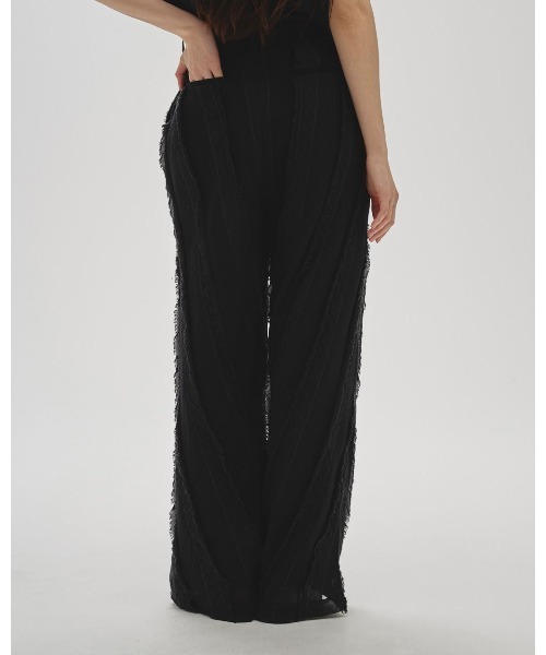 TODAYFUL（トゥデイフル）の「TODAYFUL Sheer Jacquard Trousers