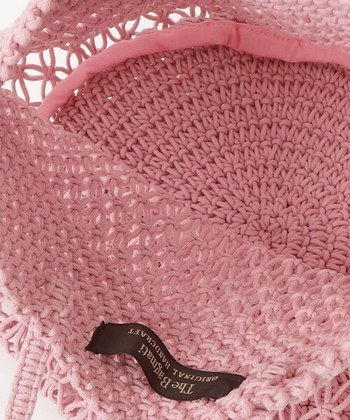 fredy emue（フレディエミュ）の「【The Bagmati】コットンコードカラーラウンドバッグ（かごバッグ・レディース・ブラウン/ピンク・FREE）」の13枚目の写真