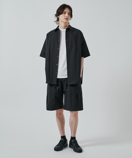N.HOOLYWOOD（N.ハリウッド）の「【N.HOOLYWOOD】別注 S/S BIG SHIRTS（シャツ/ブラウス・メンズ・ダークグレー/ブラック・36/38）」の11枚目の写真