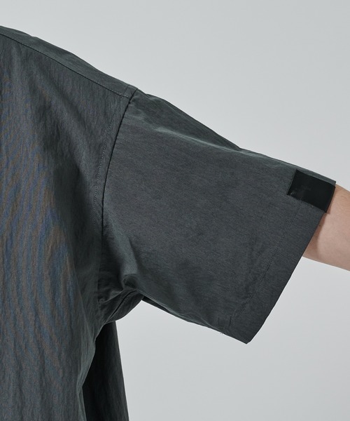 N.HOOLYWOOD（N.ハリウッド）の「【N.HOOLYWOOD】別注 S/S BIG SHIRTS（シャツ/ブラウス・メンズ・ダークグレー/ブラック・36/38）」の8枚目の写真