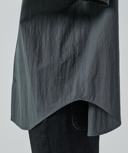 N.HOOLYWOOD（N.ハリウッド）の「【N.HOOLYWOOD】別注 S/S BIG SHIRTS（シャツ/ブラウス・メンズ・ダークグレー/ブラック・36/38）」の21枚目の写真