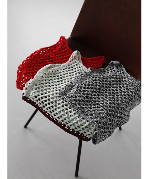 Katrin TOKYO（カトリーントーキョー）の「drop knitting tops（その他トップス・レディース・レッド/ブルー系/その他・FREE/XS）」の8枚目の写真