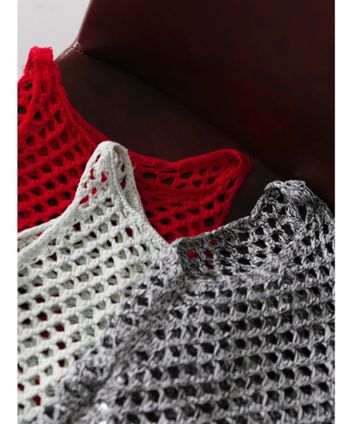 Katrin TOKYO（カトリーントーキョー）の「drop knitting tops（その他トップス・レディース・レッド/ブルー系/その他・FREE/XS）」の9枚目の写真