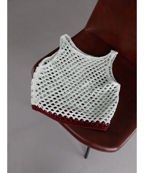 Katrin TOKYO（カトリーントーキョー）の「drop knitting tops（その他トップス・レディース・レッド/ブルー系/その他・FREE/XS）」の11枚目の写真